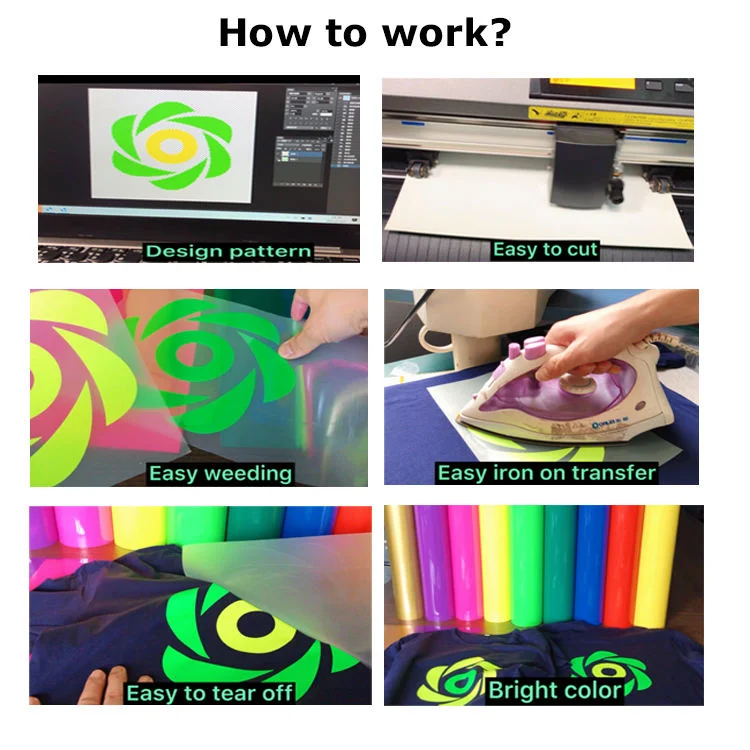 pu heat transfer vinyl roll