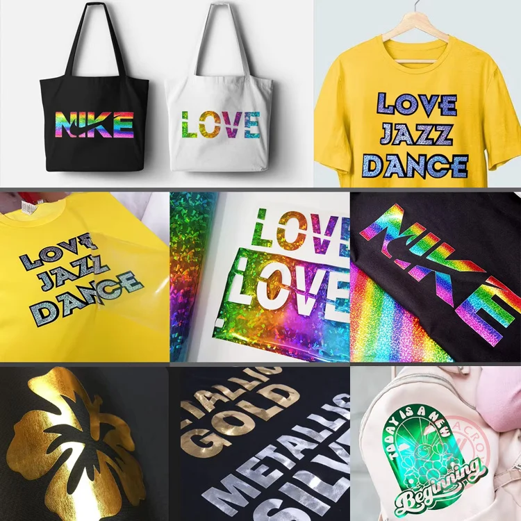 Applications of Metallic Heat Transfer Vinyl