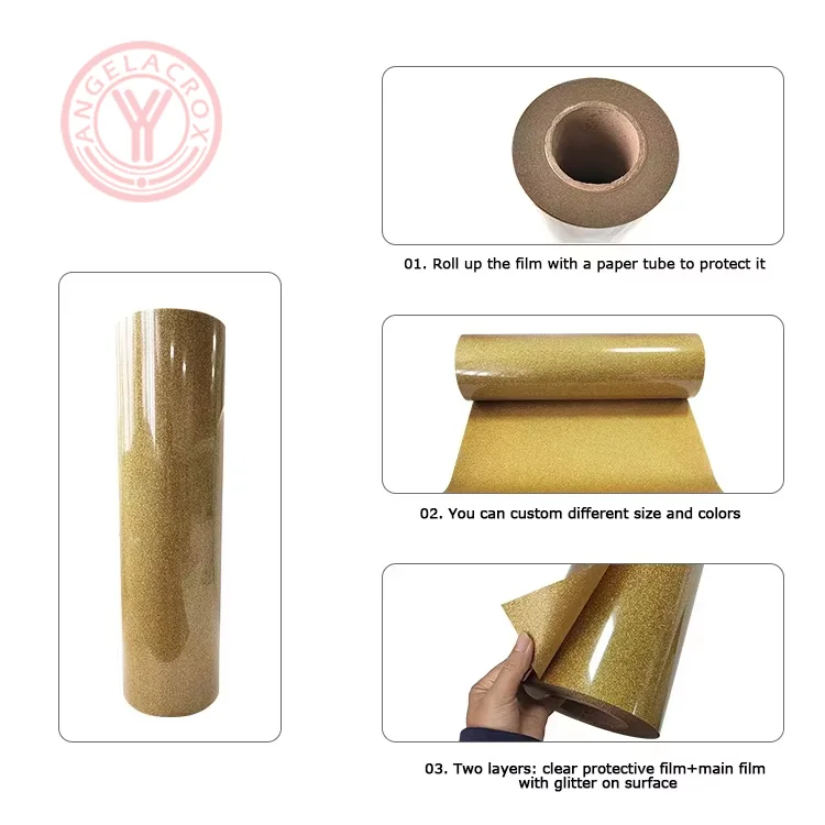 heat transfer glitter vinyl manufacturers