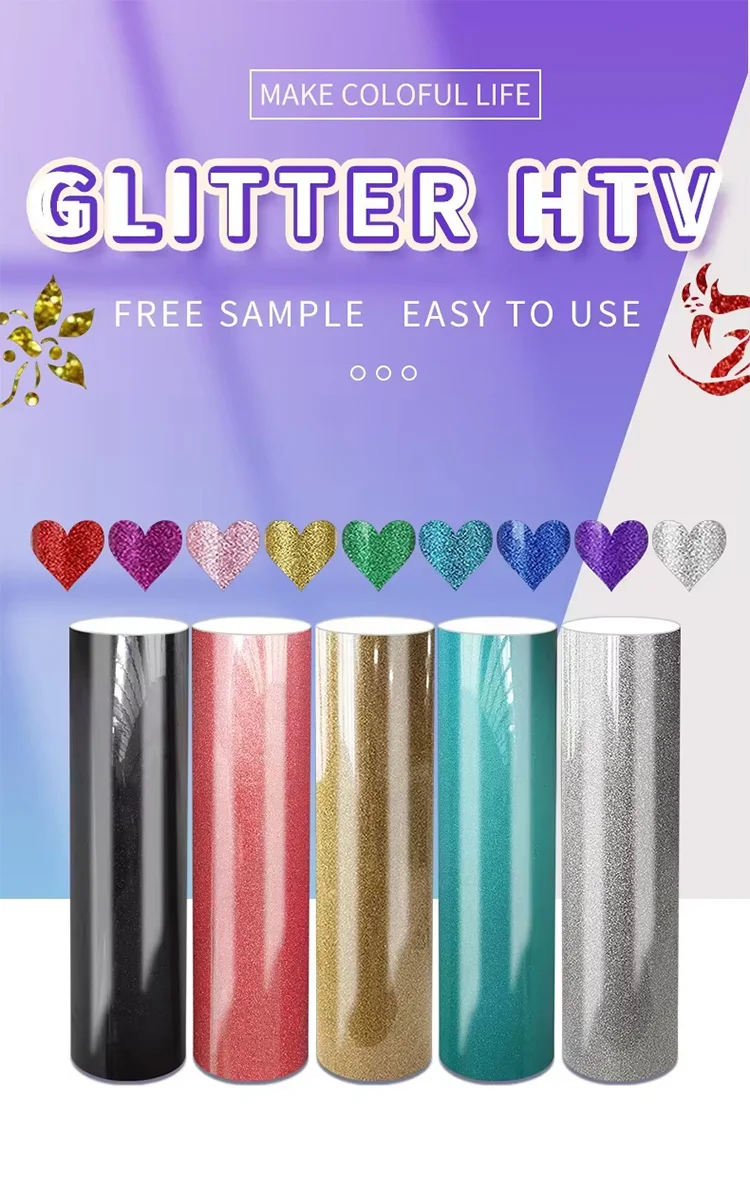 heat transfer vinyl glitter
