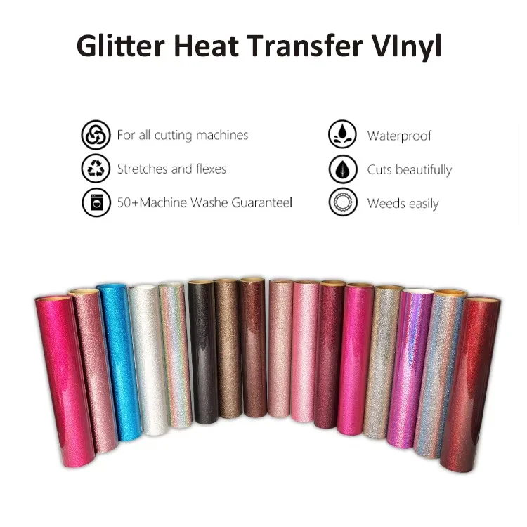 glitter vinyl heat transfe