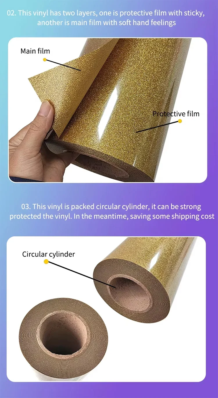 glitter heat transfer vinyl wholesale