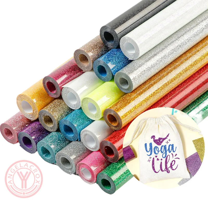 glitter heat transfer vinyl rolls