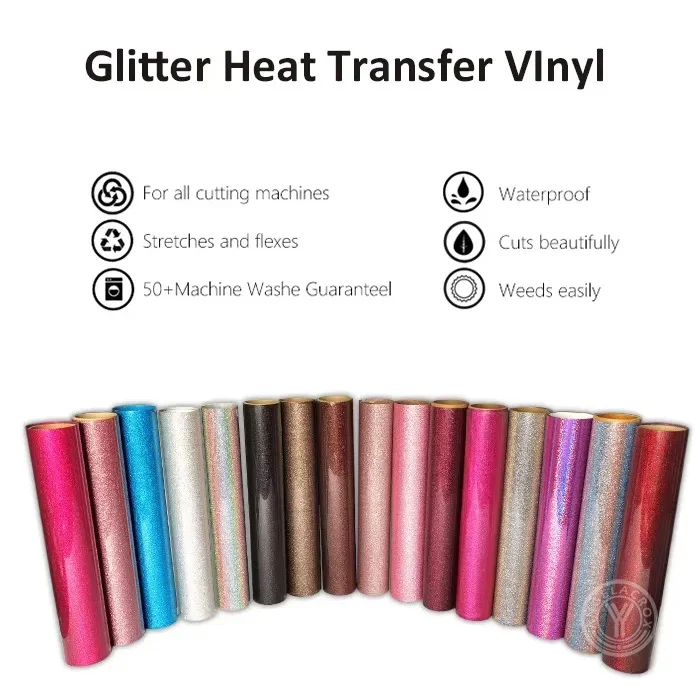 heat transfer vinyl glitter