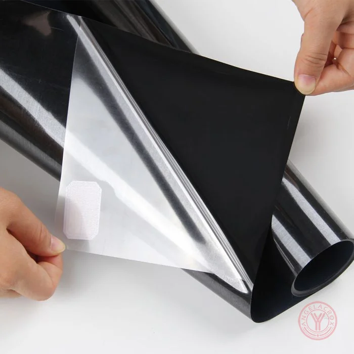black metallic heat transfer vinyl