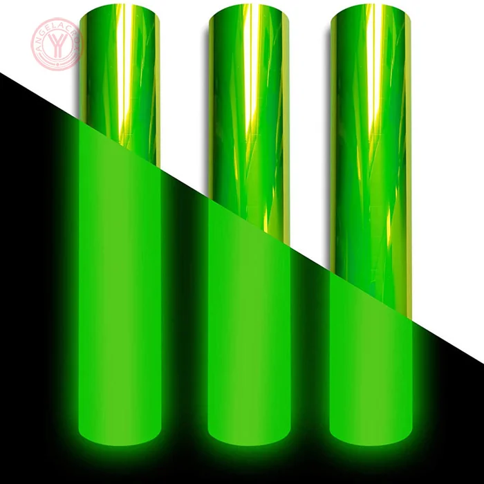green Glow in the Dark HTV