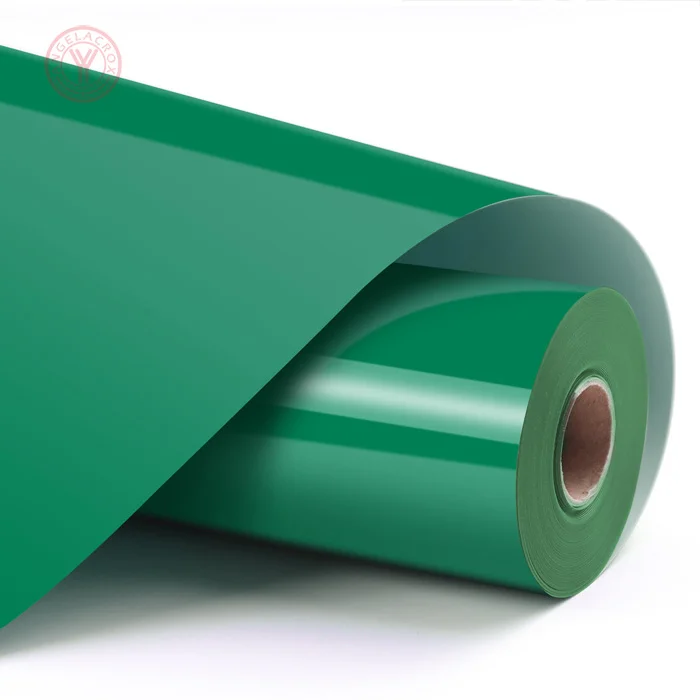 Applications of green HTV vinyl