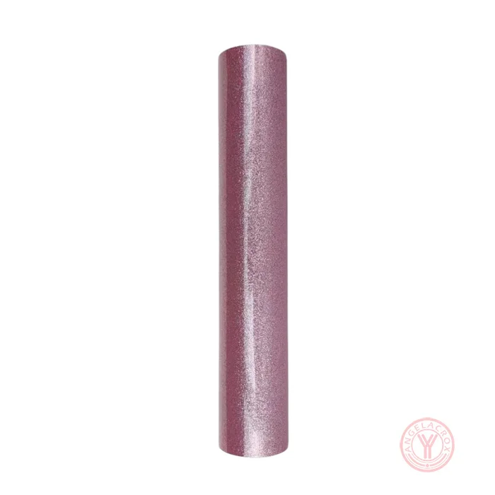 pink glitter heat transfer vinyl