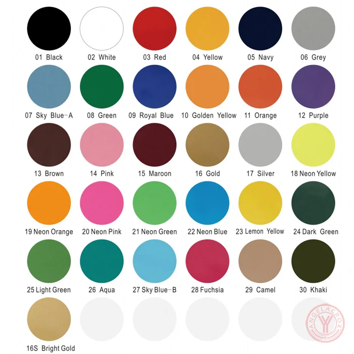 color of glossy htv