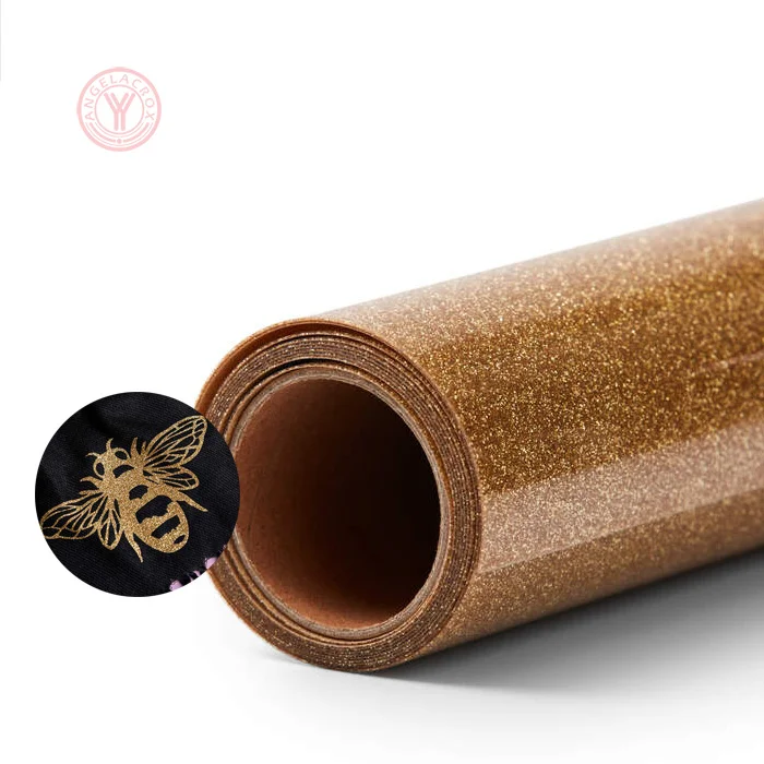 Brown Glitter Heat Transfer Vinyl