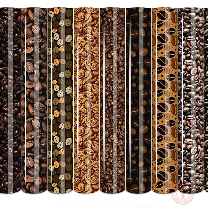 Brown patterned Heat Transfer Vinyl