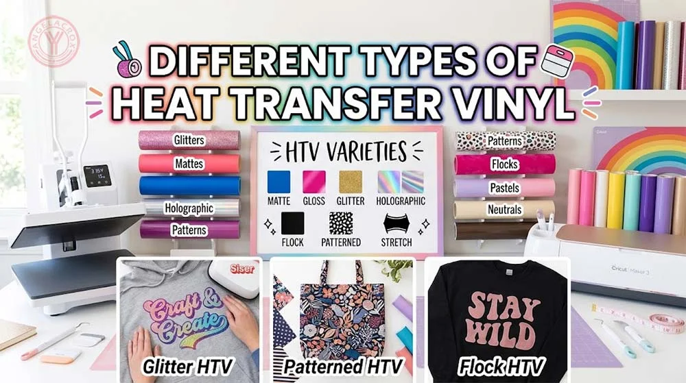 Different Types of Heat Transfer Vinyl