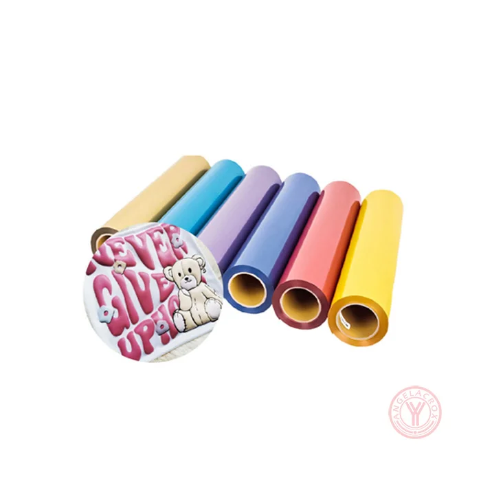 puff heat transfer vinyl for fabric