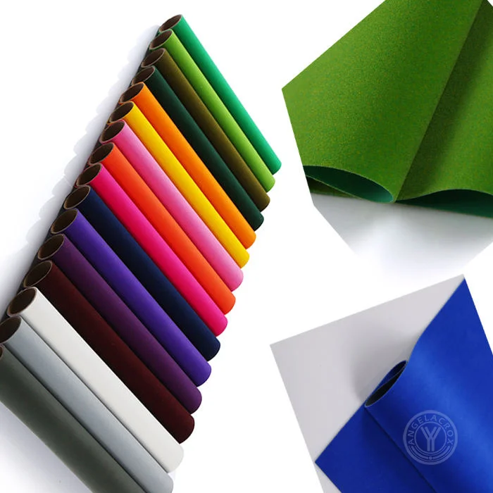 flock heat transfer vinyl for polyester