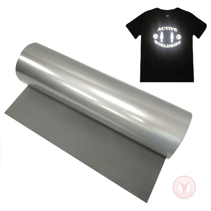 reflective heat transfer vinyl for polyester