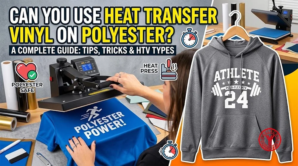 Can You Use Heat Transfer Vinyl on Polyester