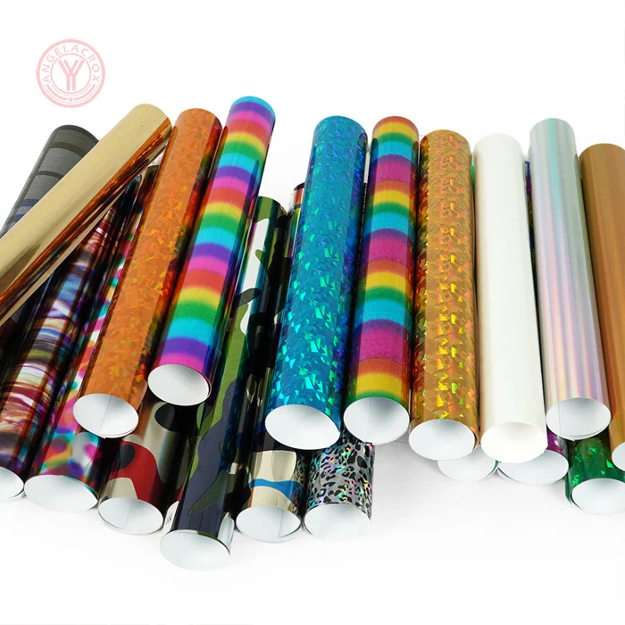 rainbow Metallic HTV