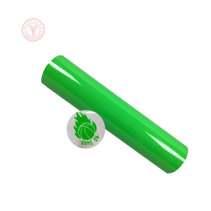 neon green HTV
