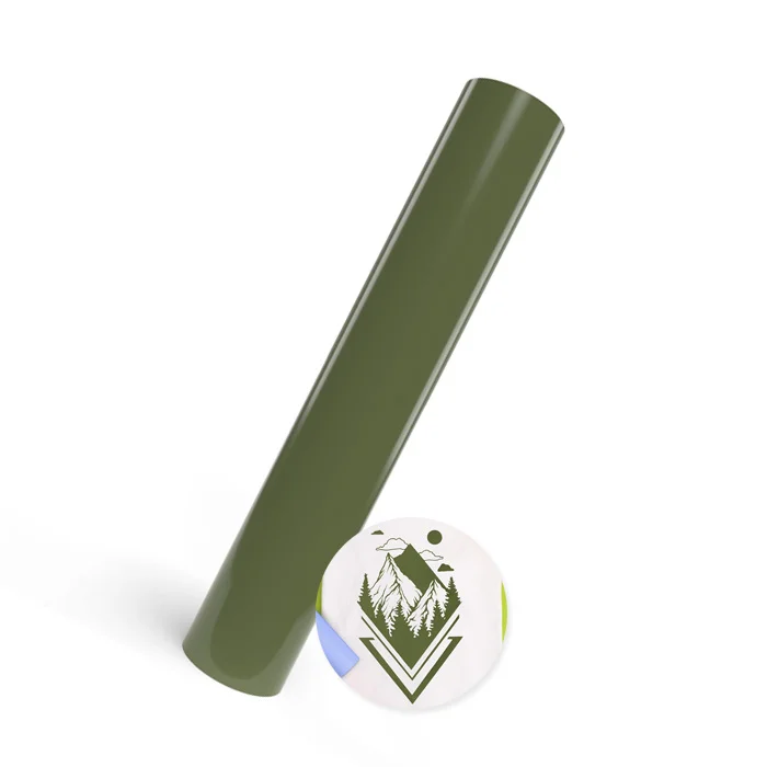 Olive Green Heat Transfer Vinyl​